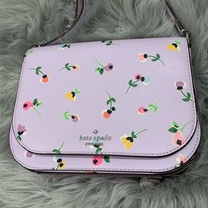 Kate Spade floral wildflower lilac crossbody